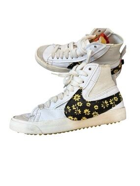 Nike Blazer women's 9 mens 7.5 Mid 77 jumbo sunflower sneakers 2667